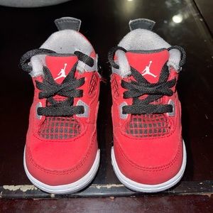 Jordan 4 Toro Bravo. Size 3c (Infant)